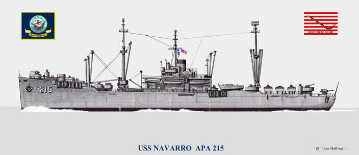 USS Navarro APA 215